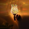 Devansh Metal Electric Wall Light in Gold Colour with Multi Shade Count of 1 Light