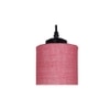 Ibrahim Pink Natural Fiber Cluster Hanging Light