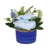 Blue Blossom Artificial Rose Plant