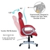 Wiwneags High Back Executive Chair in Red Colour