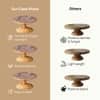 Hygge Mango Wood Cake Stand Grey