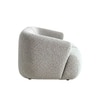 Zenliving Wood 3 Seater With Upholstery Non Storage Sofa In Grey Colour