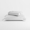 Stoa Paris 300TC UltrSatin Single Bedsheet Set Satin Single Vanilla White