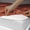 Stoa Paris 300TC UltrSatin Single Bedsheet Set Satin Single Melted Caramel