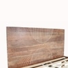 Bunka Solid Wood King Non Storage Bed in Brown Colour
