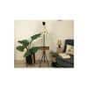 Hubert Beige Jute Floor Lamp with Beige Jute Base