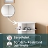 360° Rotating Shoe Rack 3-Tier in White – Space-Saving Revolving Shoe Organizer