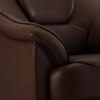 Berry 2 Seater Leatherette Sole in Cocoa Brown Colour