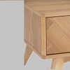 Scandinavian Loftus Coffee Table Natural Wood Finish