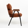 Antho Fabric Dining Chair in Red Colour