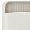 Valeria Upholstered King Bed In Dual Tone Finish