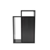 Akari Engineered Wood Bedside Table in Wenge Finish