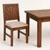 Globally Indian Aurelie Solid Sheesham Wood 6 Seater Dining Table Set 6 Chairs Beige