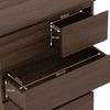 Bocado Tall Engineered Wood Chest of 6 Drawers in Columbian Walnut Finish