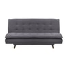 Hudson 3 Seater Sofa Cum Bed In Grey Colour