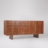 Rushden Solid Wood Sideboard in Brown Colour