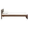 Monarch Solid Wood Single Size Non Storage Bed in Teak Finish