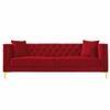 Haruko Fabric Sofa - Red