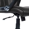 Liieancoinn Mid Back Executive Chair in Black Colour