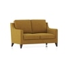 Abbey Sofa (Colour : Ochre, Cushion : Soft, Seating Capacity : 2 Seater)
