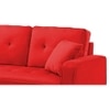 Leo  Pull Out Sofa cum Bed  in Red Colour