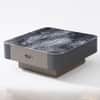 The Noir Executive MDF Coffee and Side Table Set with Storage