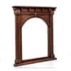 Desert Art Wooden Handpainted Jharokha Wall Frame 18 x 21 Inch in Copper Finish