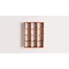 WOODENMOOD Rectangular Wall Rack