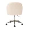 Doe Buck Colm Modern Beige Leatherette Office Chair