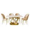 Opera Metal Dining Table Set