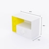 Building Blocks Storage Unit In Yellow & White Colour