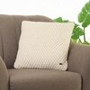 Mini Popcorn Natural Cotton Cushion Cover 18X18 Inches