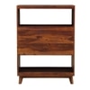 Adonis Solid Wood  Bookshelf in Dual Tone Finish