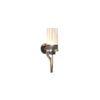 Marco Matte Black & Brass Wall Light