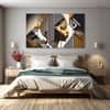 The Castle Decor Woman Abstract Art Wall Painting Wooden Framed Digital Painting 27x48 Inch