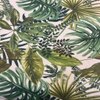 Bryn Green Floral 400 TC Cotton Flat Super King Size Bedsheet with 2 Pillow Covers – Threads