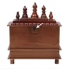 D'Dass Sheesham and Mdf Wooden Home Temple For Pooja Mandir For Home