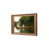 Artistry Green Antique Portrait Couple Rowing Boat Canvas Wall Prints Set of 1 Multicolor Matte