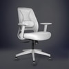 Celesta Mid Back Mesh Office Chair in Grey Colour