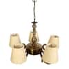 Devansh Metal Electric Wall Light in Red Colour with Red Shade Count of 1 Light