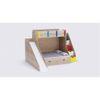 Sleep N’ Slide Bunk Bed with Slide and Storage in Oak Colour