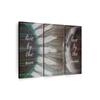 Truss Pcs Brown Grey Sun Moon Love Typography Printed Canvas Wall Prints Set of 3 Multicolor Matte