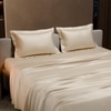 Stoa Paris Double Bedsheet with 2 Pillow Covers sheet with Charming Ivory