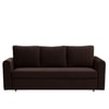 Melano 3 Seater Pull Out Sofa cum Bed  in Brown Colour