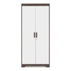 Miller 2 Door Wardrobe With Lock in Two Tone Finish