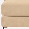 Modernelegance Wood Right Aligned 3-Seater With Upholstery Non Storage Sofa In Beige Colour