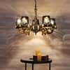 Devansh Metal Electric Wall Light in off-white Colour with off-white Shade Count of 1 Light