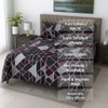 Multicolor Geometric 400 TC Cotton Flat Queen Size Bedsheet With 2 Pillow Covers From Threads