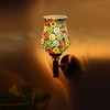 Devansh Metal Electric Wall Light in Gold Colour with Multi Shade Count of 1 Light
