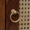 Sheesham Wood 2 Door Wardrobe In Provisional Teak Finish